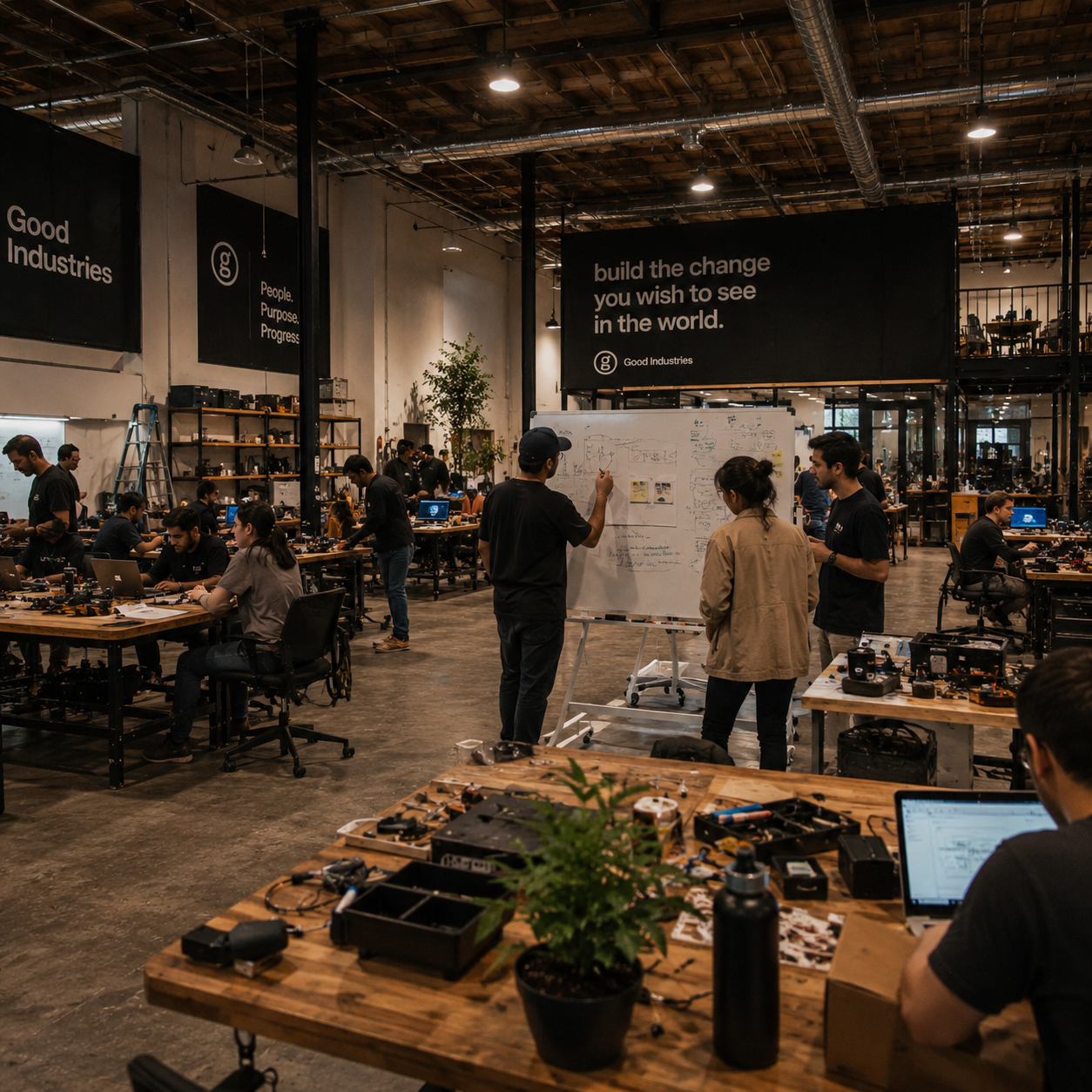 The Studio — build, integrate, test.